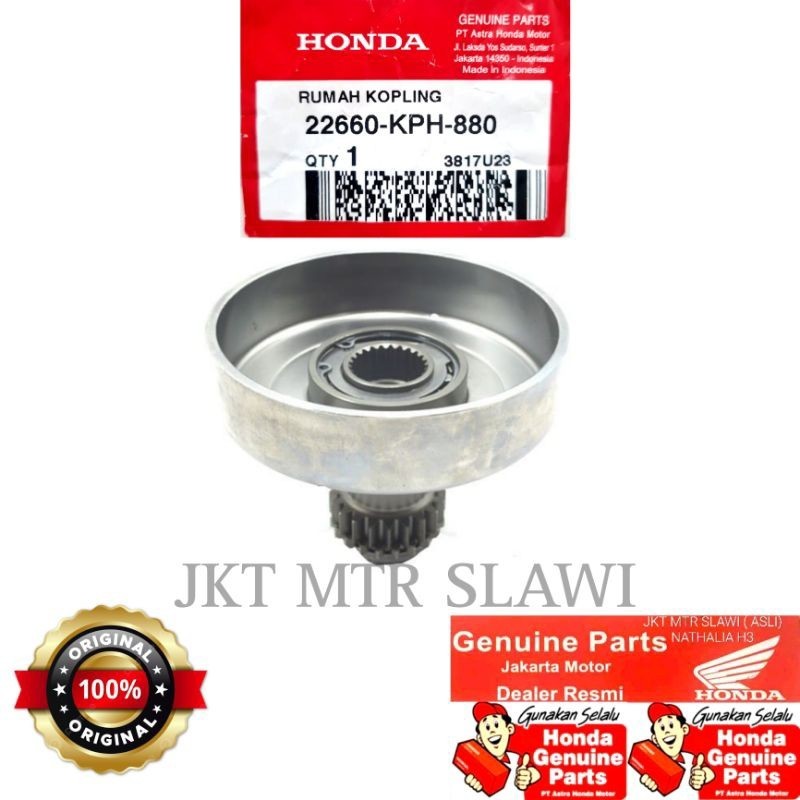 22660-KPH-880 Rumah kopling kharisma & supra x 125 asli ahm