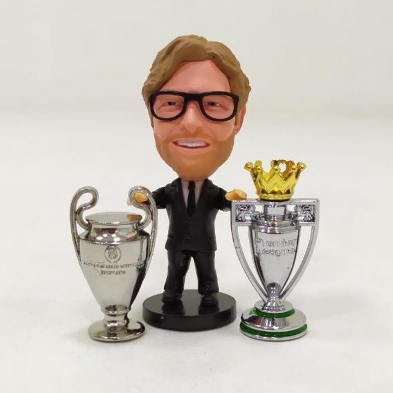 CR - Figure Miniatur Trofi Piala Liga Champions / Piala UCL ukuran Mini / xv kids TERLARIS