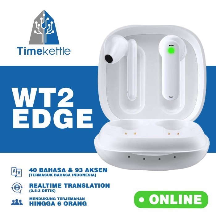 Ready TimeKettle WT2 Edge ONLINE translator alat penerjamah bahasa