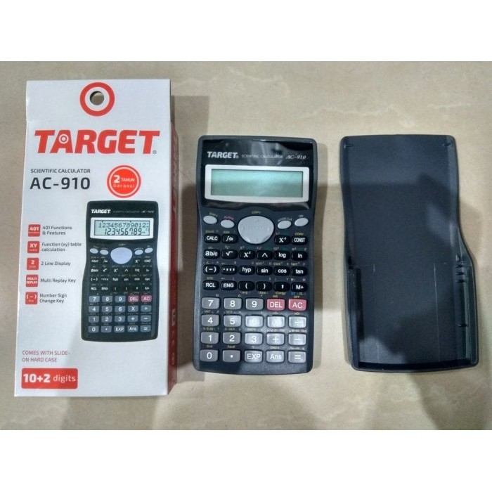 

Ready CALCULATOR TARGET SCIENTIFIC AC-910