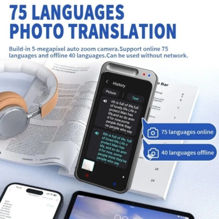 

Ready Z6 AI Translator 138 Bahasa + Chat GPT Penterjemah digital 138 bahasa