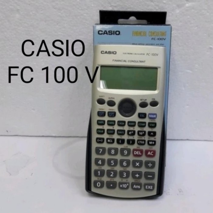 

Ready CASIO KALKULATOR FINANCIAL FC 100 V KEUANGAN
