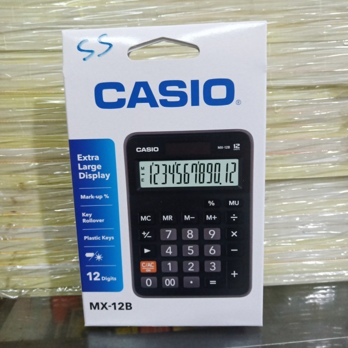 

Ready kalkulator casio MX-12B original