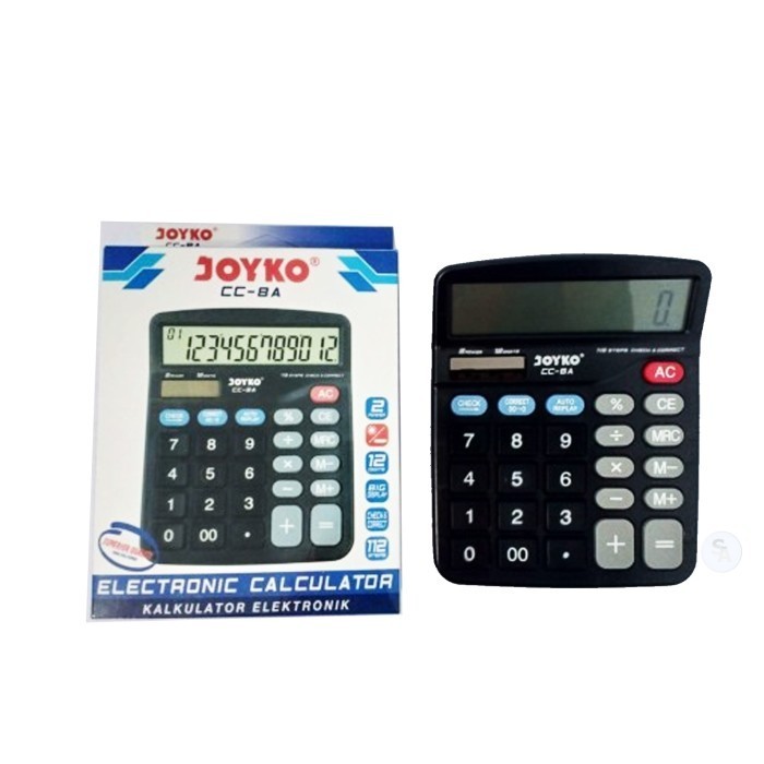 

Ready JOYKO Calculator/ Alat Hitung Elektronik CC-8A [ PCS ]
