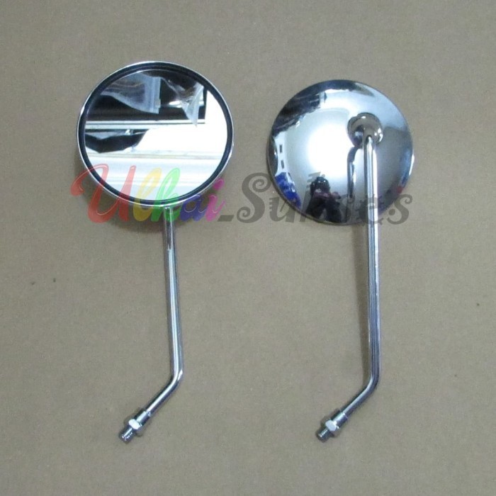 Variasi Motor Spion Model Vespa Tangkai Panjang Chrome - Honda