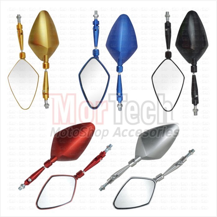 Kaca Spion Sepion Motor Variasi Lipat 2660 Klx D Tracker Crf Dirtbike