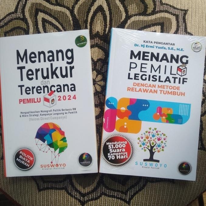 

Best Produk Buku Menang Terukur Dan Terencana Dan Menang Pemilu Legislatif 2024