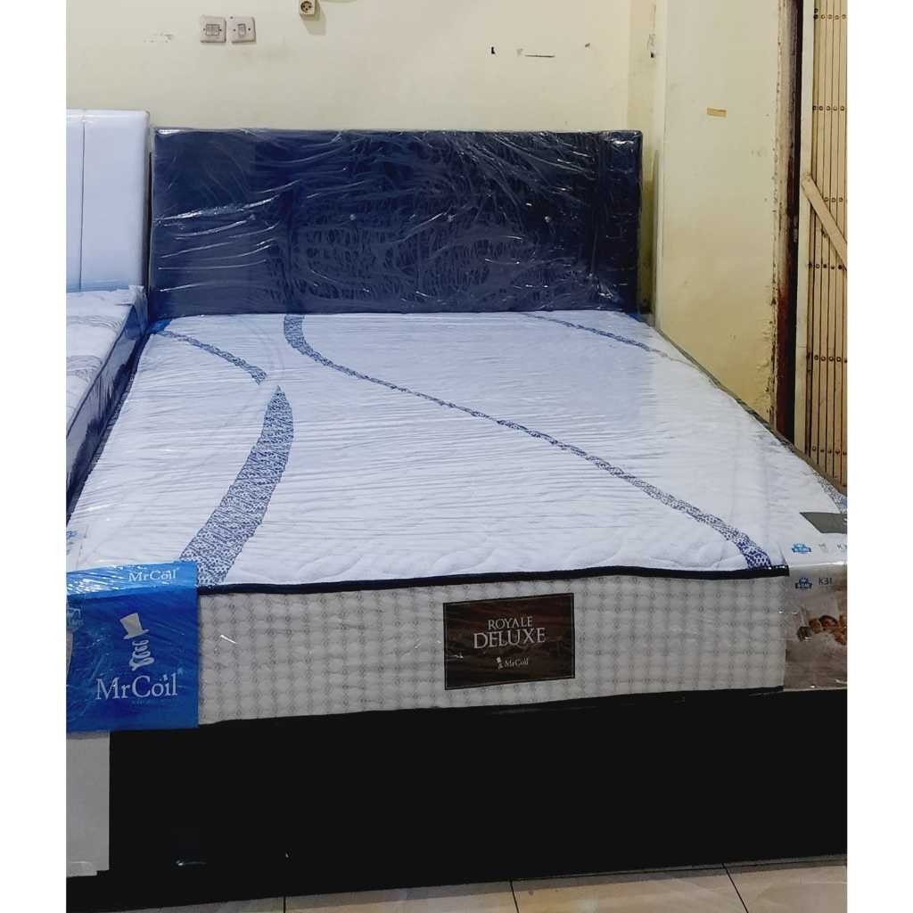 ROYAL DELUXE - MR.COIL Springbed Matras Kasur Tinggi 25Cm Garansi 15Tahun