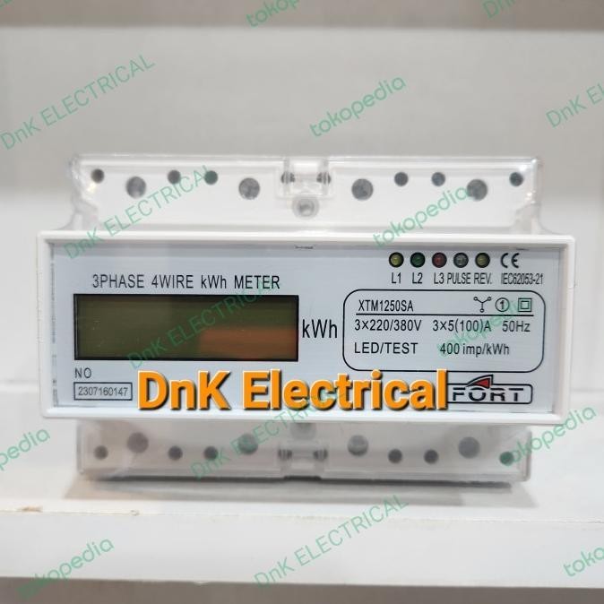Terjangkau Kwh Meter 3 Phase Merk Fort Xtm1250Sa Digital Direct