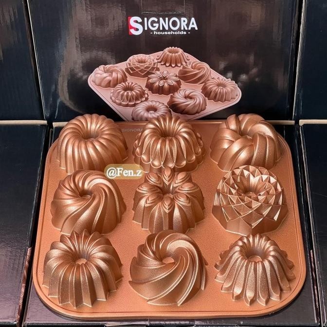 Mignon Cake Pan Signora / Loyang Sultan Mini Signora