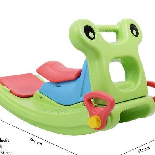 Labeille Kc 502 2In1 Froggy Perosotan Kuda Kudaan Jungkat Jungkit