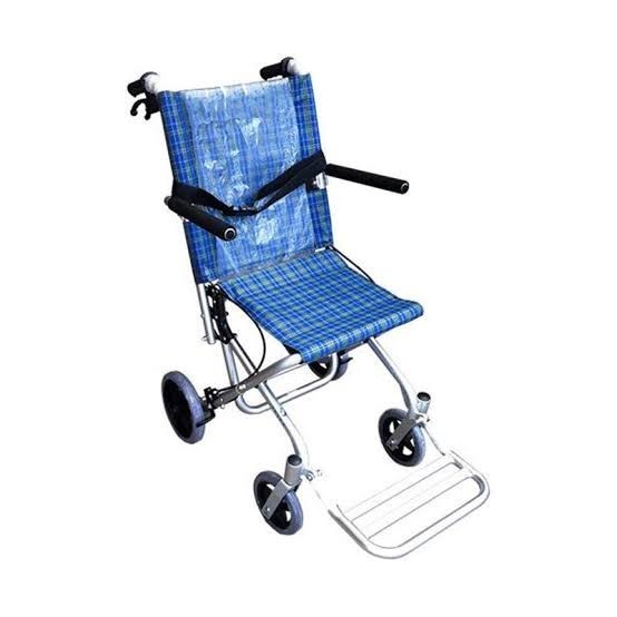 Kursi roda Traveling Sellaco / Kursi Roda Kecil /Kursi roda umroh/haji