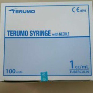 SPUIT TERUMO 1 CC isi 100pcs