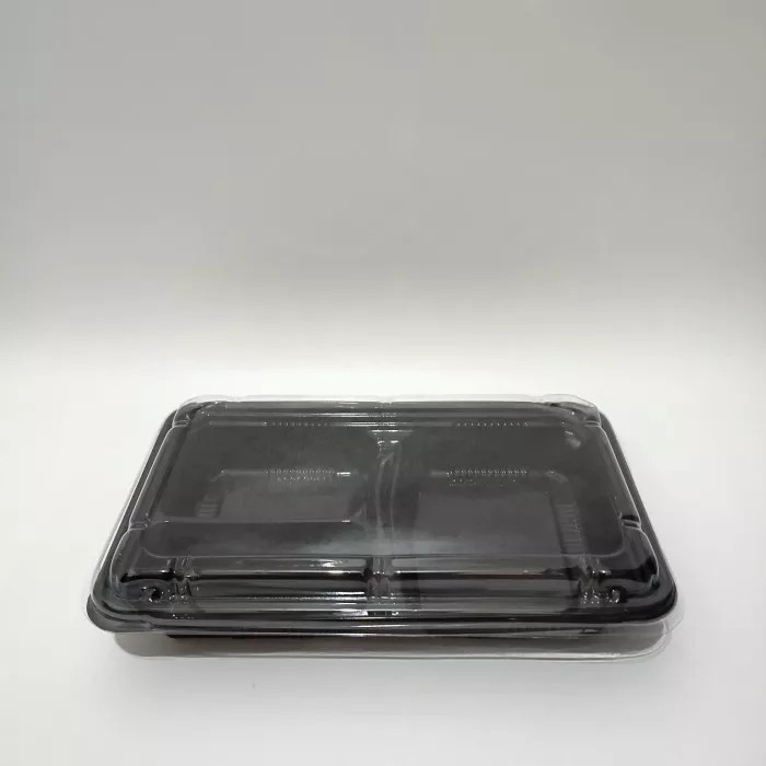 TRAY MIKA BENTO SEKAT 3 - TRAY BENTO 3 SEKAT - BOX BENTO.
