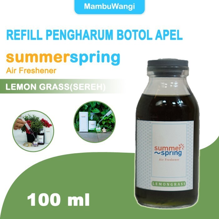 Refill Botol Pewangi, Pewangi Ruangan, Pewangi Mobil, Aroma Sereh