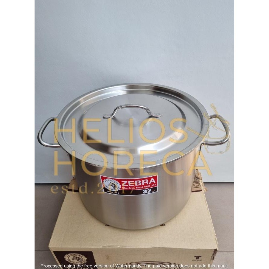 [Promo] Zebra Stock Pot Panci Stockpot Panci Tinggi Sus-304