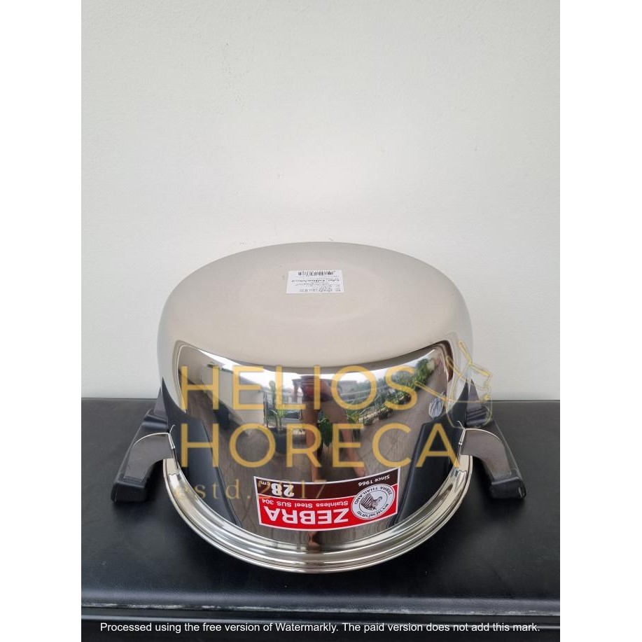 [Baru] Zebra Carry Sauce Pot Sus-304 Panci Kuping Panci Rebus Panci Saucepot