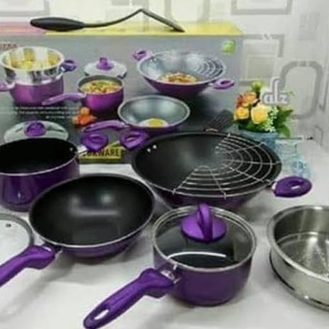 [Ready] Panci Set Supra 9Pcs