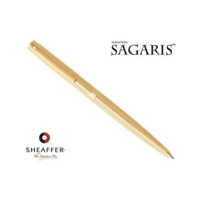 

NEW Sheaffer Sagaris 9474 Gold Ballpoint