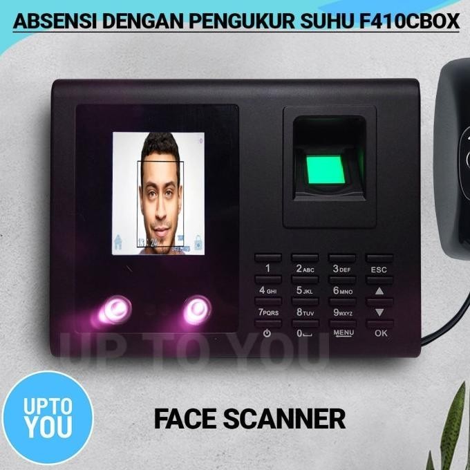 [Ready] Mesin Absensi Wajah Dan Sidik Jari - Face Attendance Finger Print F410