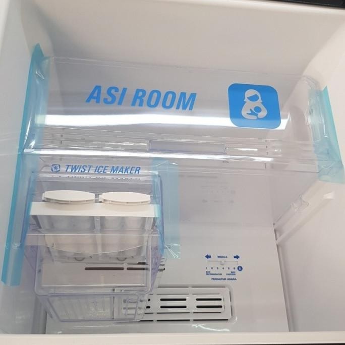 [New] Aqua Japan Kulkas 2 Pintu Aqr-D270 (Wdg) - 220 L Asi Room Aqr D270