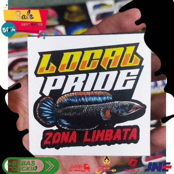 

50PCS STIKER IKAN CHANA DISAINT KOTAK BARUU TERMURAH!!! ALISUP