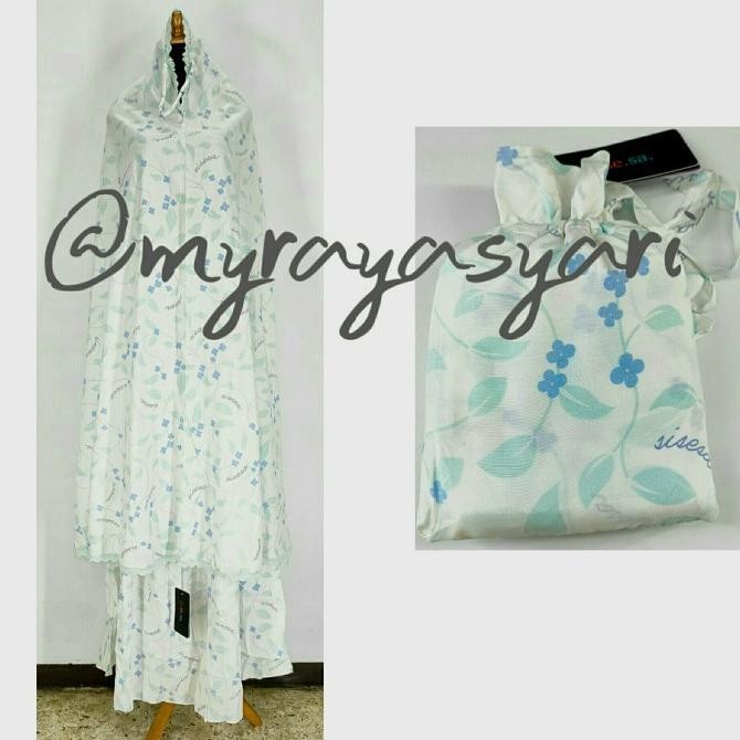 [Ready] Mukena Sisesa Prayer Set Mala Broken White