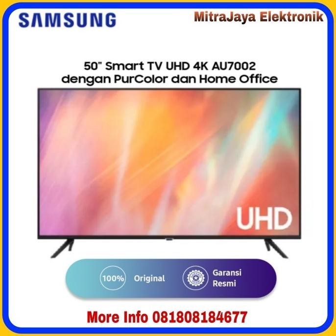 [New] Samsung 50Au7002 Crystal Uhd 4K Smart Tv Ua50Au7002 | Ua50Au7002Kxxd