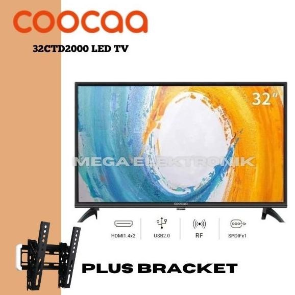 [New] Coocaa 32Ctd2000 Led Tv Digital 32 Inch+ Bracket