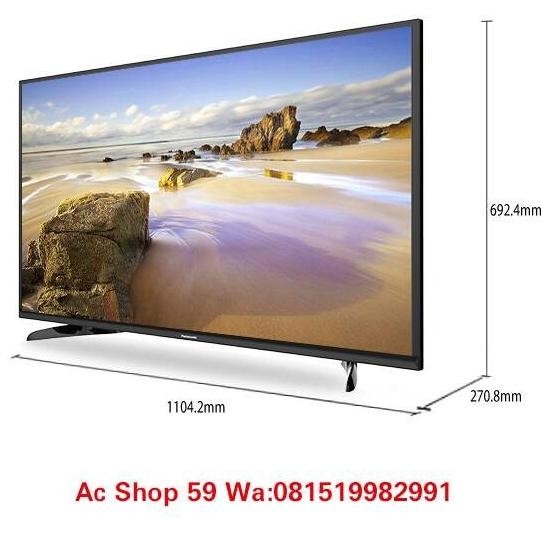 [Ready Stock] Led Tv Panasonic 49 E-305G Viera Full Hd Smart Tv 4/K Ips Flat