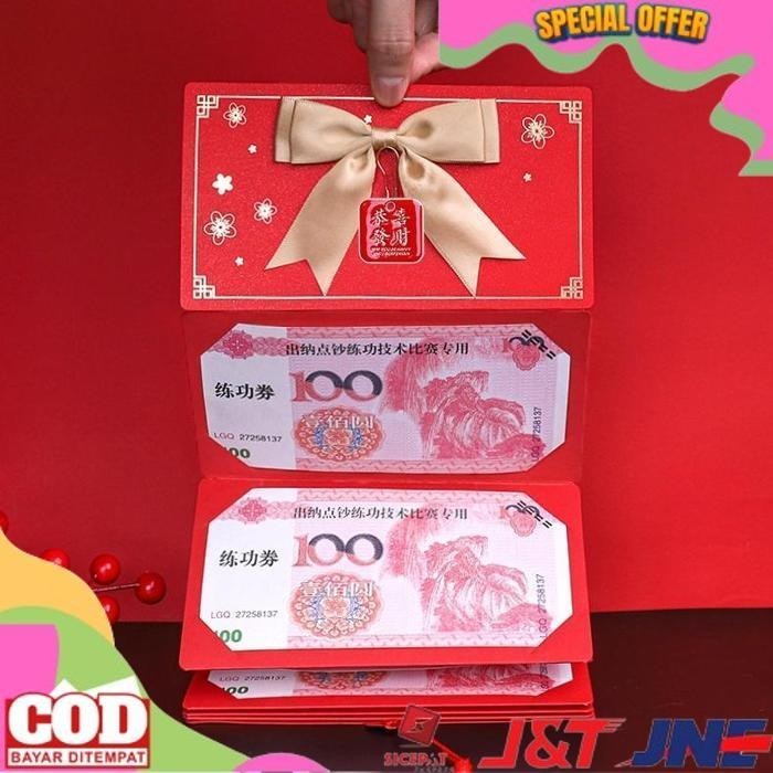 

SALE AC081 ANGPAO IMLEK HONGPAO BARONGSAI LIPAT EMAS PITA GOLD PREMIUM PANJANG EXCLUSIVE LIMITED ANGPAU