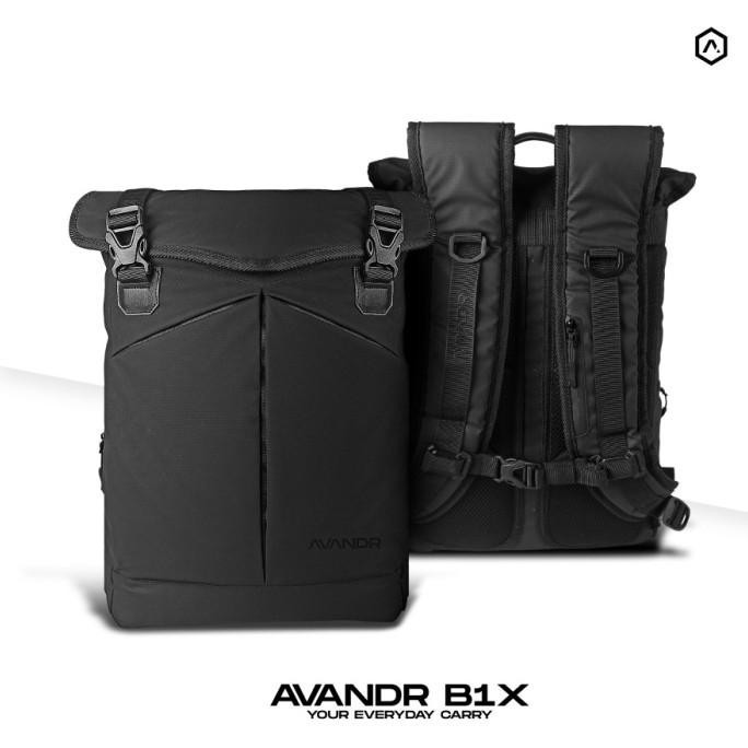 Avandr B1X Backpack Pria Waterproof Tas Laptop Ransel Pria