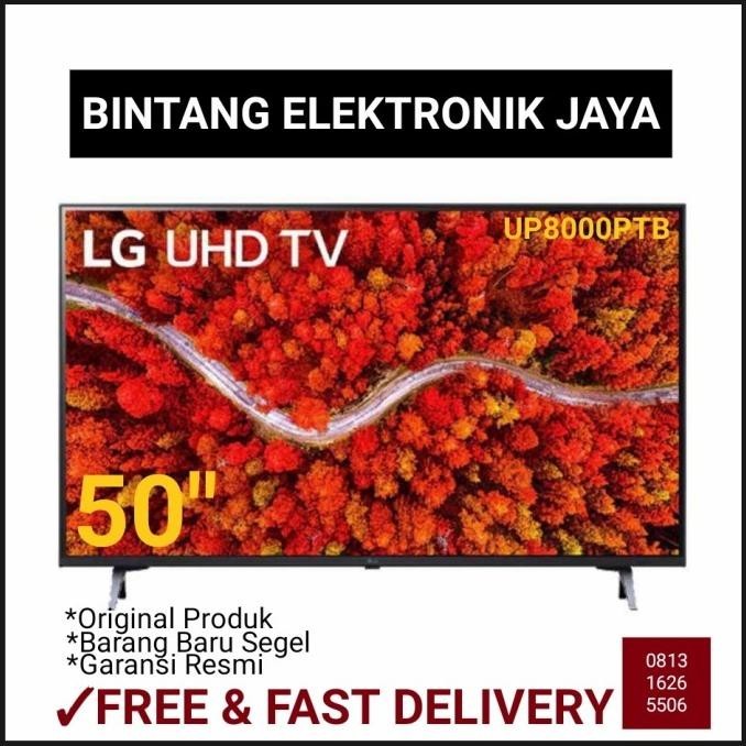 [Garansi] Lg 50Up8000Ptb 50" 4K Uhd Smart Tv Up8000 Led