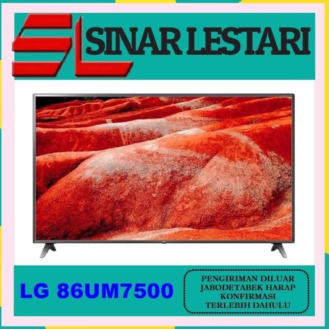 [Promo] Promo Lg 86Um7500 // 86Um7500 Smart Tv Uhd 4K 86 Inch Brand New 2019