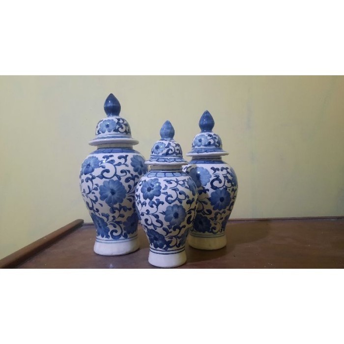 Gra Guci Keramik / Vas / Pot / Hiasan Rumah / Hiasan Kantor 100% Original