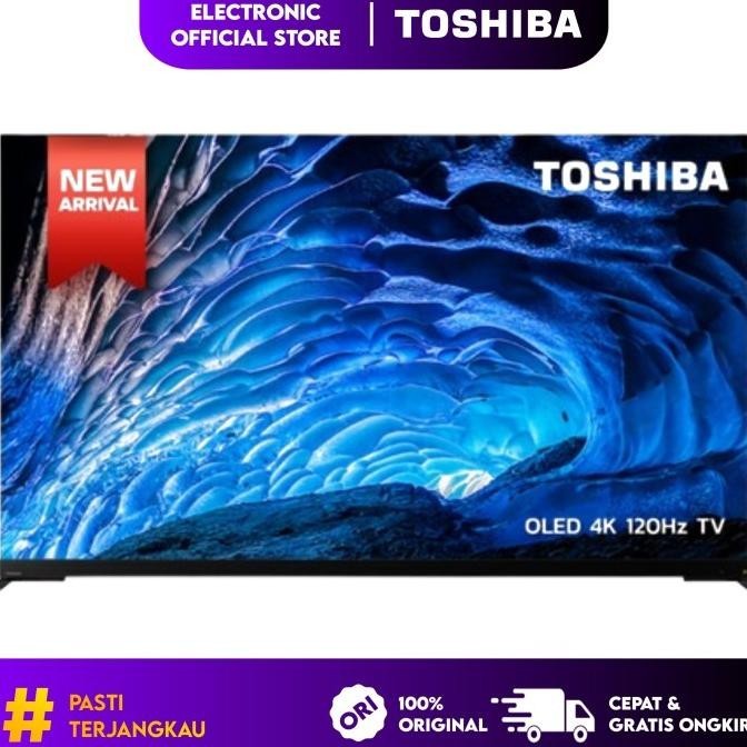 [Baru] Tv Toshiba 65" Inch 65X9900Lp Smart Flagship Oled Tv 4K Uhd Vidaa