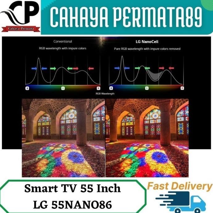 [Ready] Lg 50Nano86 - Smart Tv Uhd 4K 50 Inch Lg Nanocell Nano86 50Nano86Tpa