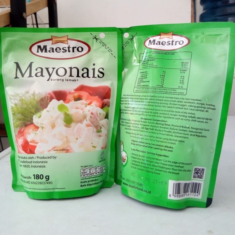 

Maestro Mayonnaise 180gr