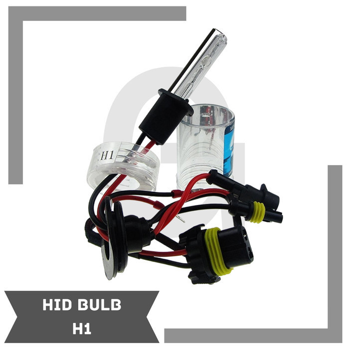 Bulb Hid H1 Xenon 4300K 6000K 8000K Lampu Projector Mobil