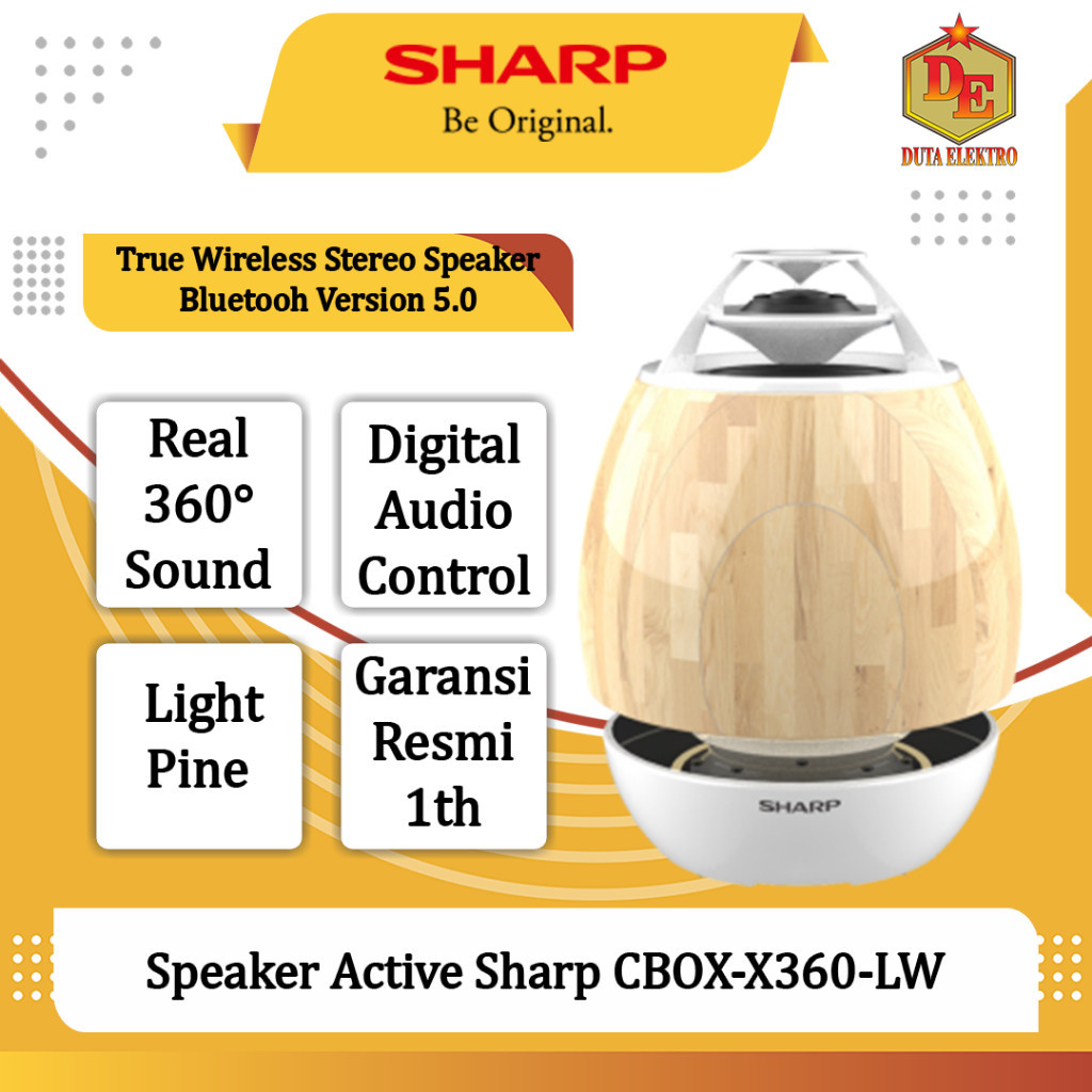 Speaker Active Sharp CBOX X 360 LW