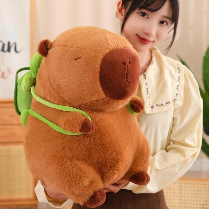 Boneka Capybara Tas Kura Kura Lucu Untuk Hadiah Ulang Tahun Anak GM