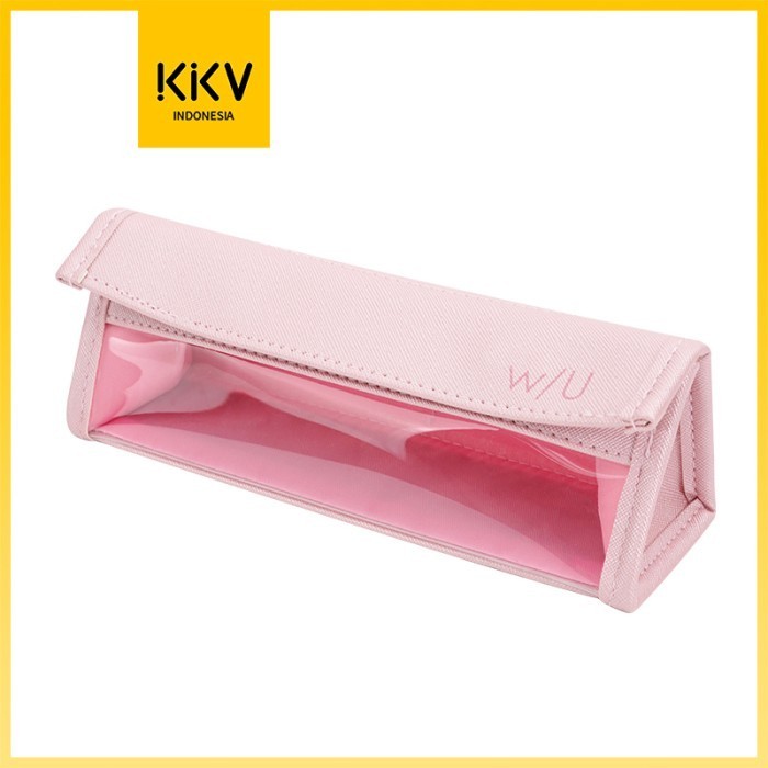 

KKV ZONGLIN TEMPAT PENSIL ALAT TULIS STATIONERY KULIT PU TRANSPARAN