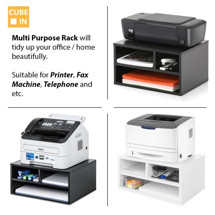 

CUBE IN - RAK SERBAGUNA UNTUK PRINTER / MESIN FAX / TELEPON - P805