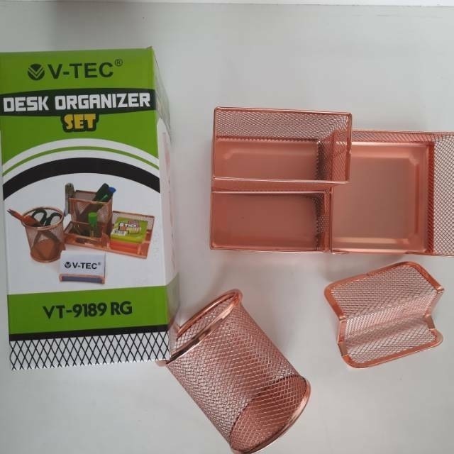 

V-TEC DESK ORGANIZER SET TYPE VT-9189 RG