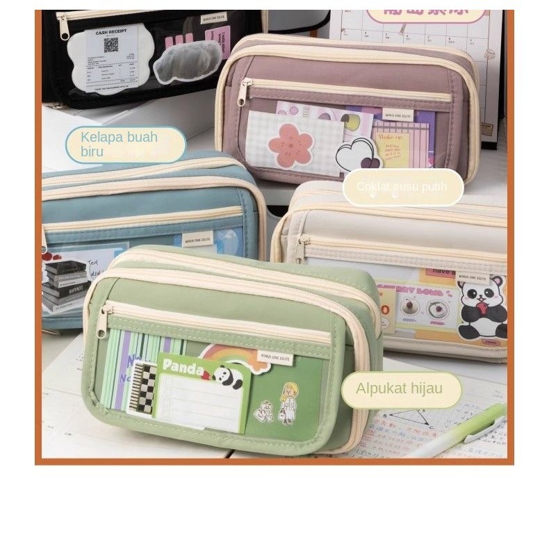 

Kotak Alat Tulis, Kotak Alat Tulis Sederhana Kapasitas Besar