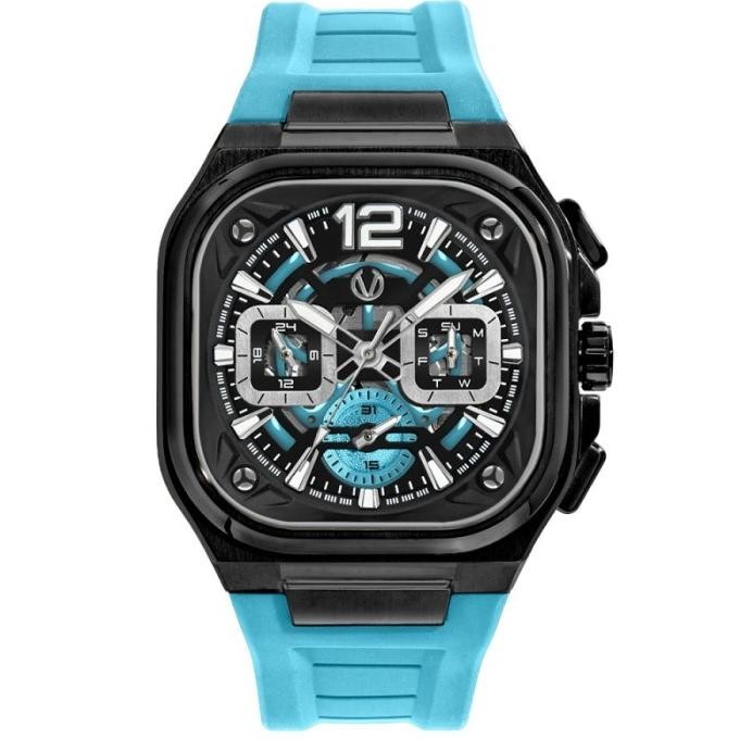 [Ready] Jam Tangan Christ Verra Cv 109068G-36 Blk/L-Blu Original Garansi Resmi