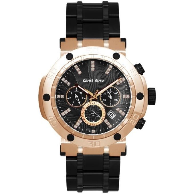 [Promo] Jam Tangan Christ Verra Cv 52283G-18 Blk Original Murah