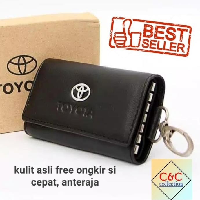 Toyota Dompet Stnk Dompet Kunci Gantungan Kunci Stnk Mobil Kulit Asli