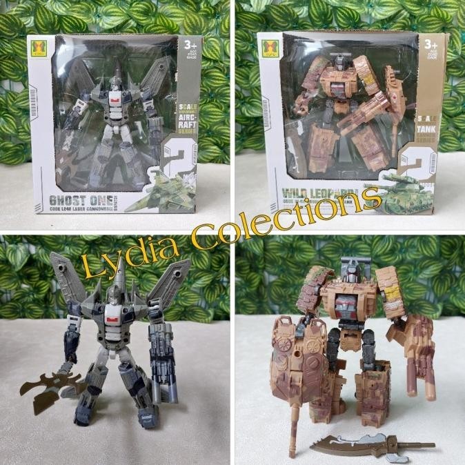 Mainan Robot Berubah Jadi Tank Deformation Armor Knight Edukatif