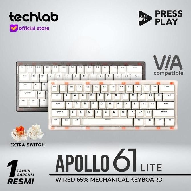Press Play Apollo61 / Apollo 61 Lite 60% Mechanical Keyboard